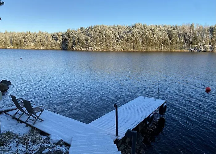 别墅 Honkarinne On The Shores Of Kallajaervi *